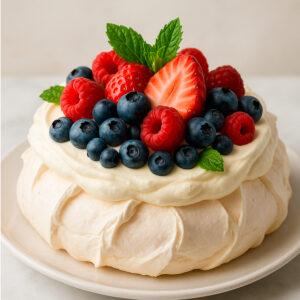 Pavlova Dessert
